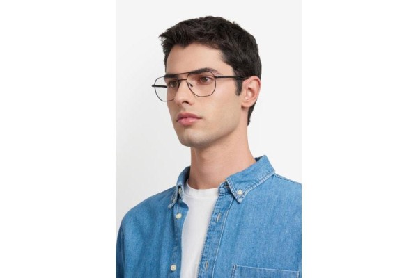 Okulary korekcyjne HUGO HG1354 003 Kwadratowe Czarne