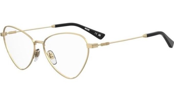 Okulary korekcyjne Moschino MOS648 000 Kocie oczy Złote