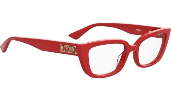 Okulary korekcyjne Moschino MOS653 C9A Kocie oczy Czerwone