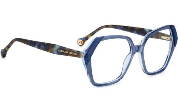 Okulary korekcyjne Carolina Herrera HER0291 PJP Kocie oczy Niebieskie