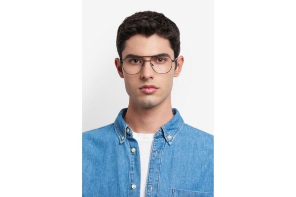 Okulary korekcyjne HUGO HG1354 003 Kwadratowe Czarne