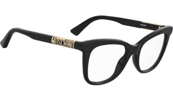 Okulary korekcyjne Moschino MOS650 2M2 Kocie oczy Czarne