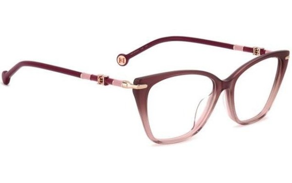 Okulary korekcyjne Carolina Herrera HER0303/G L39 Kocie oczy Czerwone