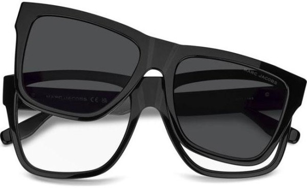 Okulary korekcyjne Marc Jacobs MARC848/C 2M2/17 Kwadratowe Czarne
