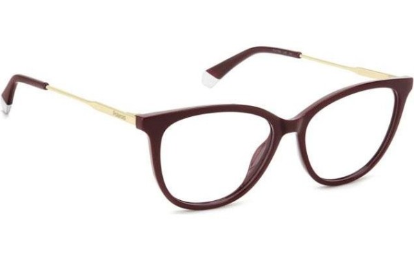 Okulary korekcyjne Polaroid PLDD564 LHF Kocie oczy Czerwone