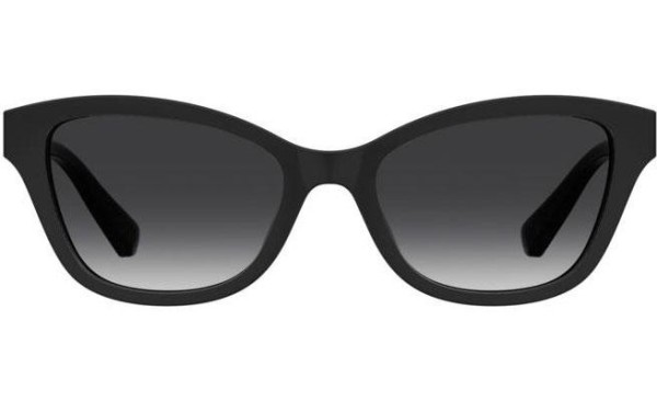Okulary korekcyjne Love Moschino MOL657/C/TN 807/17 Kocie oczy Czarne