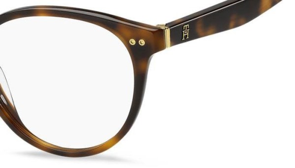 Okulary korekcyjne Tommy Hilfiger TH2215 086 Okrągłe Havana