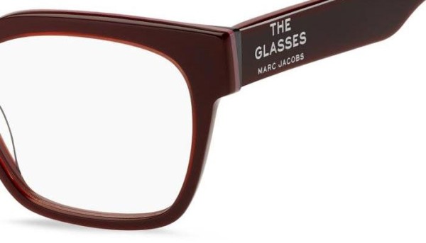 Okulary korekcyjne Marc Jacobs MARC801 C8C Kocie oczy Czerwone