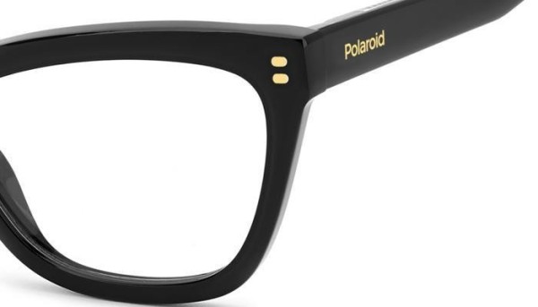 Glasses Polaroid PLDD557 807 Kocie oczy Czarne