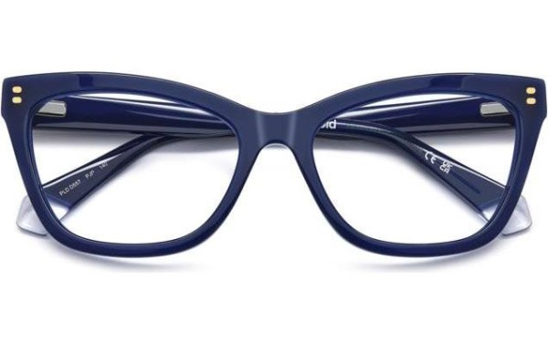 Glasses Polaroid PLDD557 PJP Kocie oczy Niebieskie