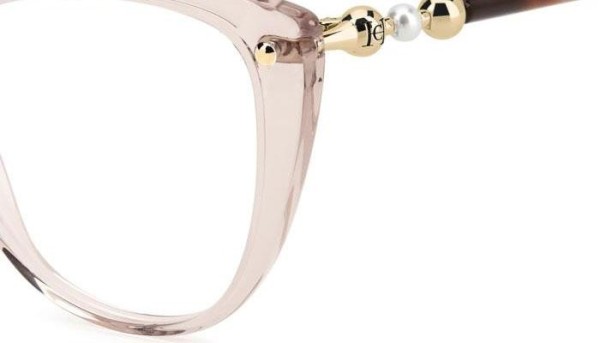 Okulary korekcyjne Carolina Herrera HER0319 35J Kocie oczy Różowe