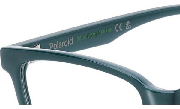 Okulary korekcyjne Polaroid Junior PLDD844 ZI9 Prostokątne Niebieskie