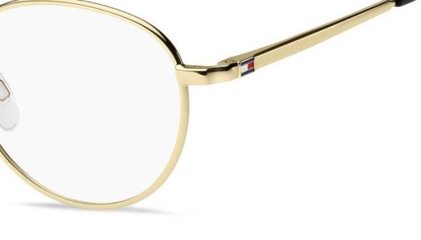 Okulary korekcyjne Tommy Hilfiger TH2222 J5G Okrągłe Złote