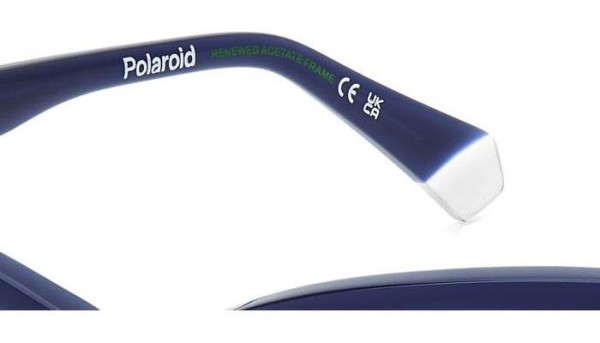 Glasses Polaroid PLDD557 PJP Kocie oczy Niebieskie