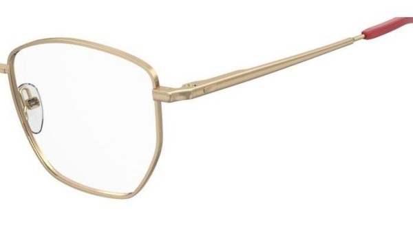 Okulary korekcyjne Seventh Street 7A607 Y11 Kocie oczy Złote