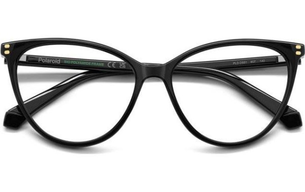 Glasses Polaroid PLDD551 807 Kocie oczy Czarne