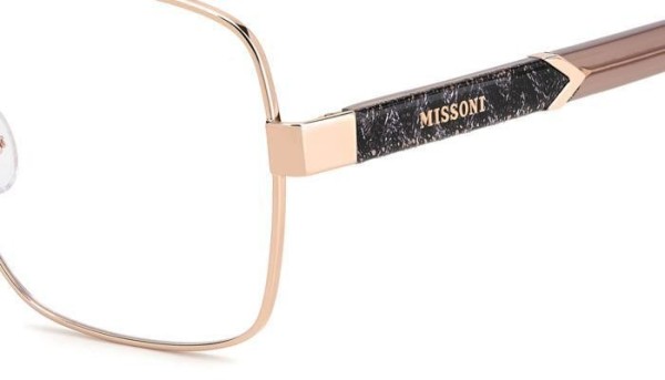 Okulary korekcyjne Missoni MIS0218 PY3 Kwadratowe Złote