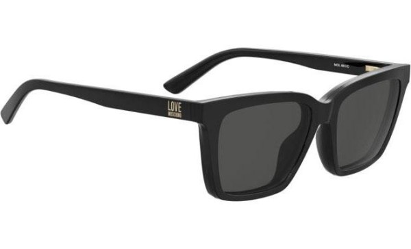 Okulary korekcyjne Love Moschino MOL661/C 807/16 Kocie oczy Czarne