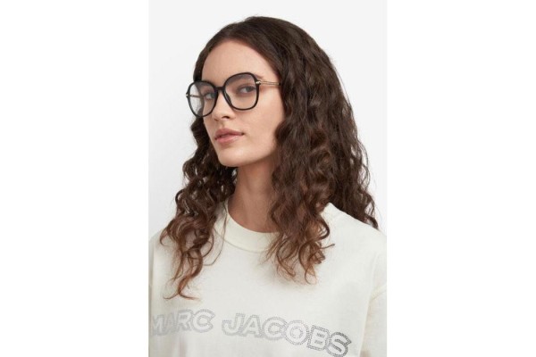Okulary korekcyjne Marc Jacobs MARC835 807 Kocie oczy Czarne