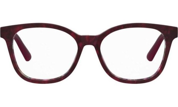 Okulary korekcyjne Love Moschino MOL655 8CQ Kocie oczy Czerwone