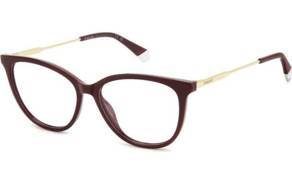 Okulary korekcyjne Polaroid PLDD564 LHF Kocie oczy Czerwone
