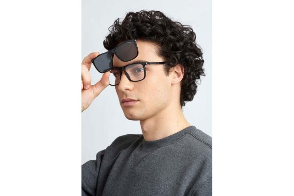 Okulary korekcyjne Carrera HYPERFIT16/CS 807/M9 Prostokątne Czarne