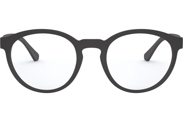Okulary korekcyjne Emporio Armani EA4152 58011W Okrągłe Czarne