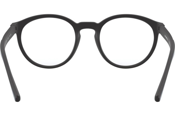 Okulary korekcyjne Emporio Armani EA4152 58011W Okrągłe Czarne