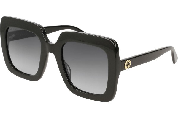 Solglasögon Gucci GG0328S 001 Oversize Svart