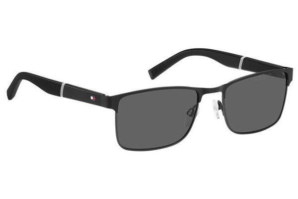 Okulary przeciwsłoneczne Tommy Hilfiger TH2040/S KU0/KU Prostokątne Niebieskie