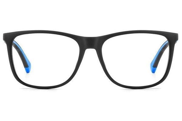 Okulary korekcyjne Polaroid PLDD517 0VK Prostokątne Czarne