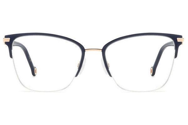 Okulary korekcyjne Carolina Herrera HER0193 LKS Kocie oczy Niebieskie