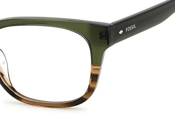 Okulary korekcyjne Fossil FOS7169 1ED Prostokątne Zielone