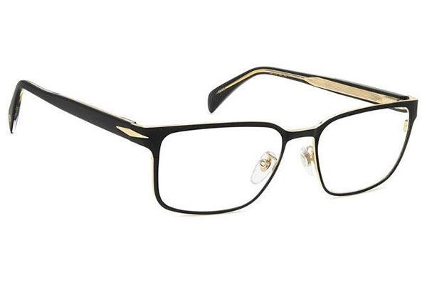 Okulary korekcyjne David Beckham DB1137 I46 Prostokątne Czarne