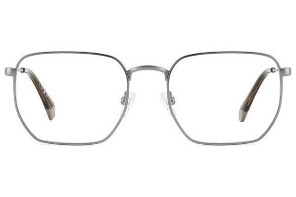 Glasses Polaroid PLDD485 R80 Kwadratowe Srebrne