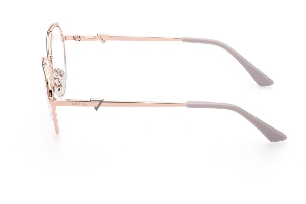 Okulary korekcyjne Guess GU2867 028 Okrągłe Złote