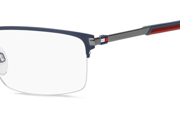 Okulary korekcyjne Tommy Hilfiger TH1993 FLL Prostokątne Niebieskie