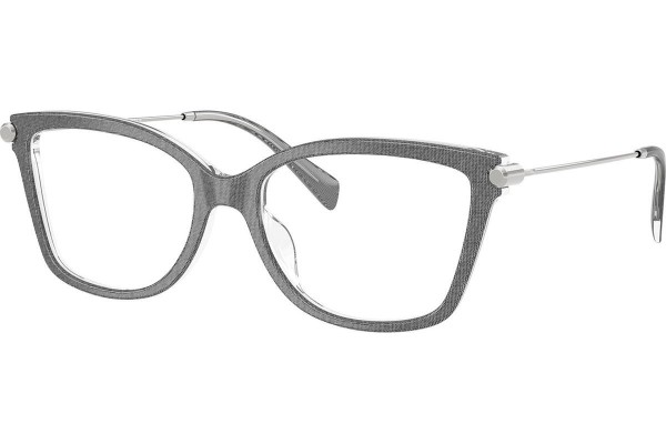 Okulary korekcyjne Michael Kors Kingston MK4150U 4009 Kocie oczy Szare