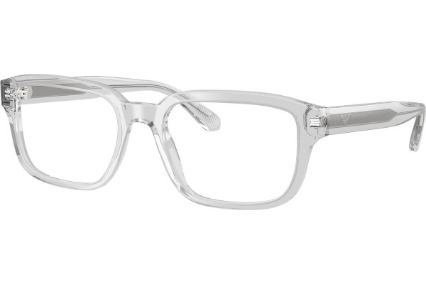 Okulary korekcyjne Emporio Armani EA3255 6250 Kwadratowe Przezroczyste