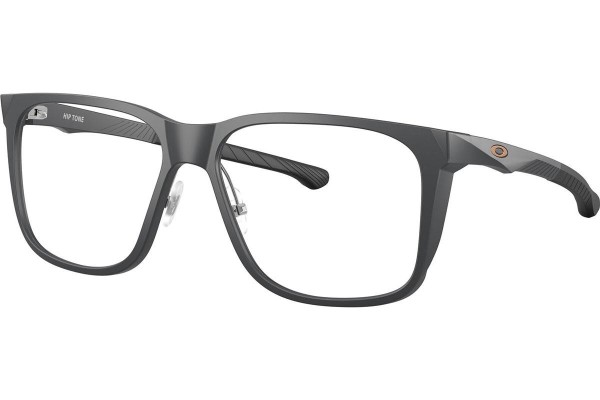 Okulary korekcyjne Oakley OX8182 818205 Kwadratowe Szare