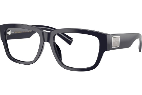 Okulary korekcyjne Dolce & Gabbana DG3423 3094 Kwadratowe Niebieskie