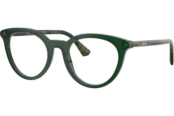 Okulary korekcyjne Burberry BE2429 4162 Okrągłe Zielone