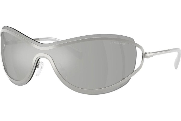 Okulary przeciwsłoneczne Michael Kors La Praia MK1166 19038V Kocie oczy Srebrne