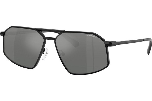 Okulary przeciwsłoneczne Michael Kors Mar Vista MK1167 100588 Pilotki (Aviator) Czarne