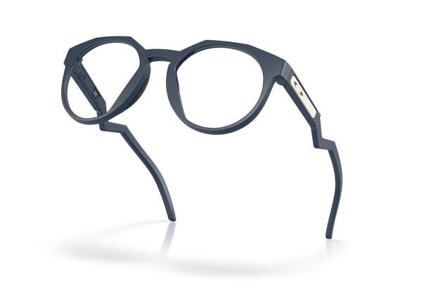 Okulary korekcyjne Oakley Hstn Rx OX8139 813910 Okrągłe Niebieskie
