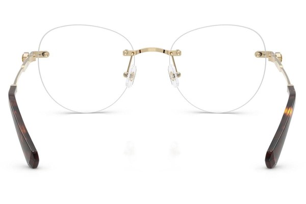 Okulary korekcyjne Swarovski SK1021 4013 Okrągłe Złote