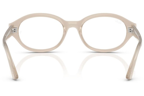 Glasses Ray-Ban Shilo RX7257 8433 Owalne Białe