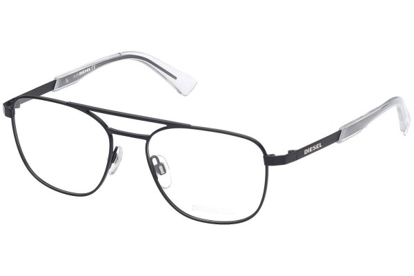 Okulary korekcyjne Diesel DL5403 002 Pilotki (Aviator) Czarne