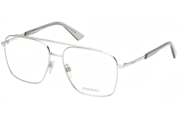 Okulary korekcyjne Diesel DL5425 016 Pilotki (Aviator) Srebrne