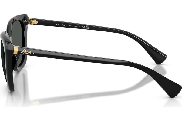 Okulary przeciwsłoneczne Ralph by Ralph Lauren RA5330U 500187 Kocie oczy Czarne